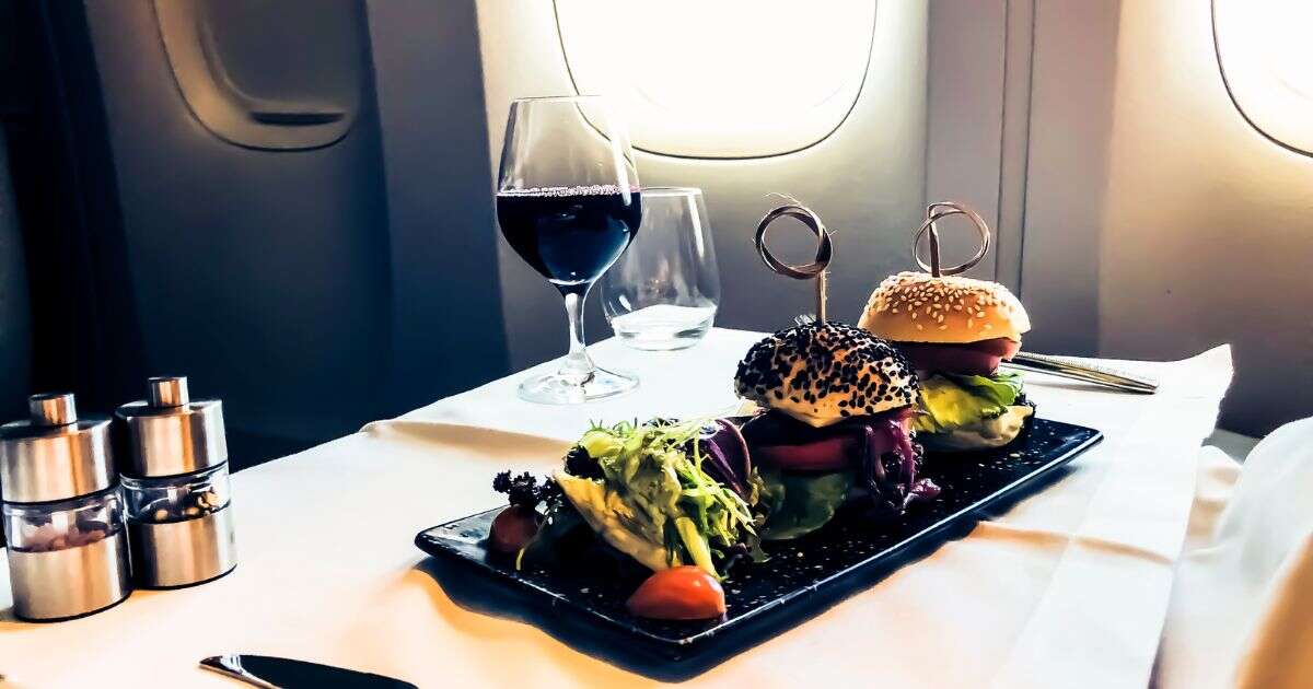 Food in Business class flights